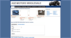 Desktop Screenshot of a2zmotors.ca